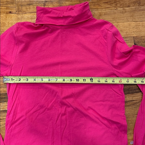 Set of J.Crew Tissue Turtlenecks- Black and Pink Medium - Picture 12 of 14